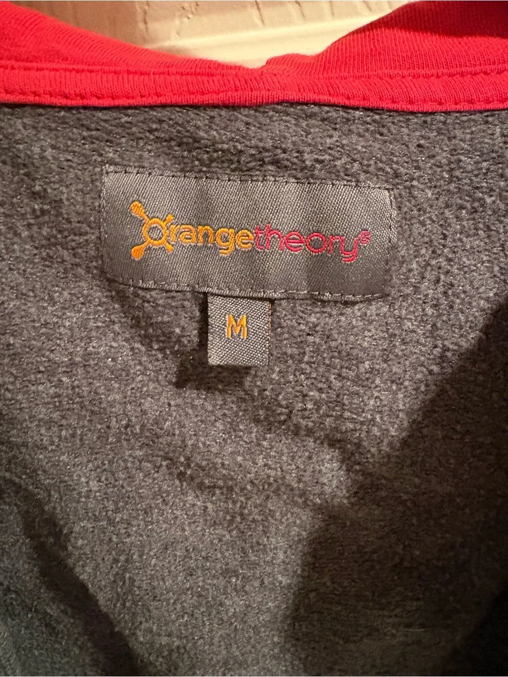 Orangetheory Fleece Hoodie Size M (Men's) - No Drawstring